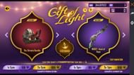 Gift of Light event offers gamers an opportunity to get a variety of rewards (Image via Free Fire)